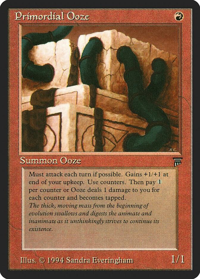 Primordial Ooze card from Legends