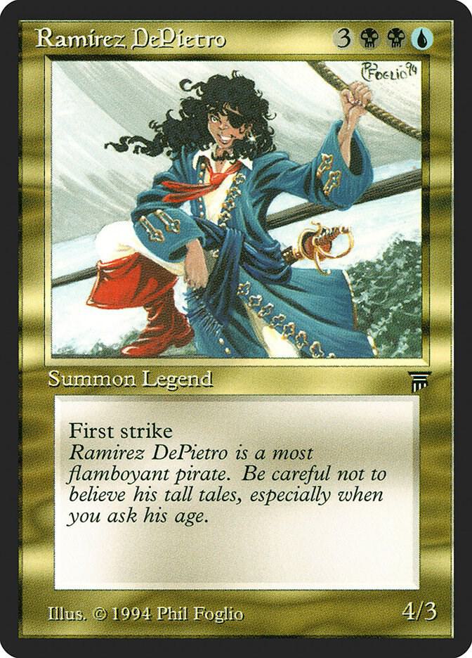 Ramirez DePietro card from Legends