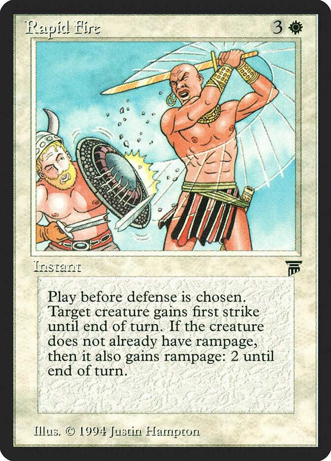 Rapid Fire card from Legends