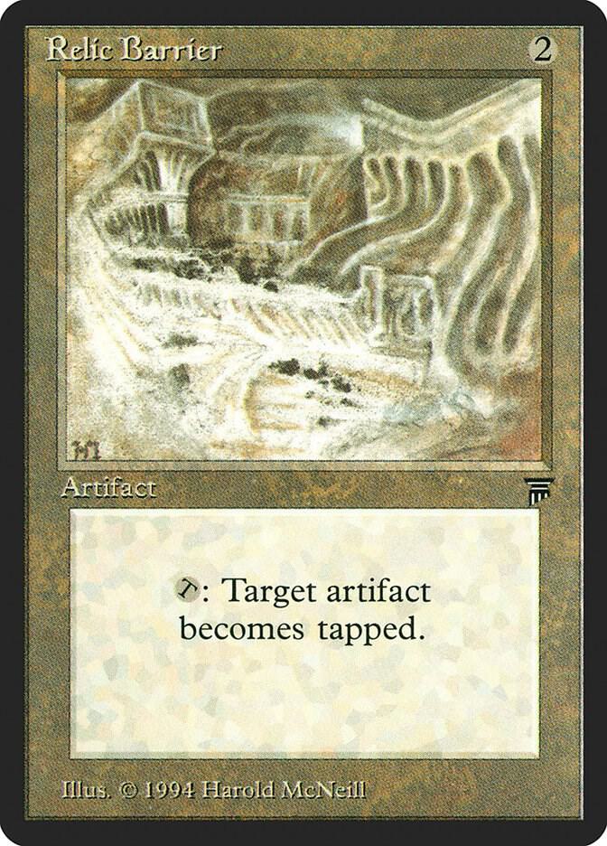 Relic Barrier card from Legends