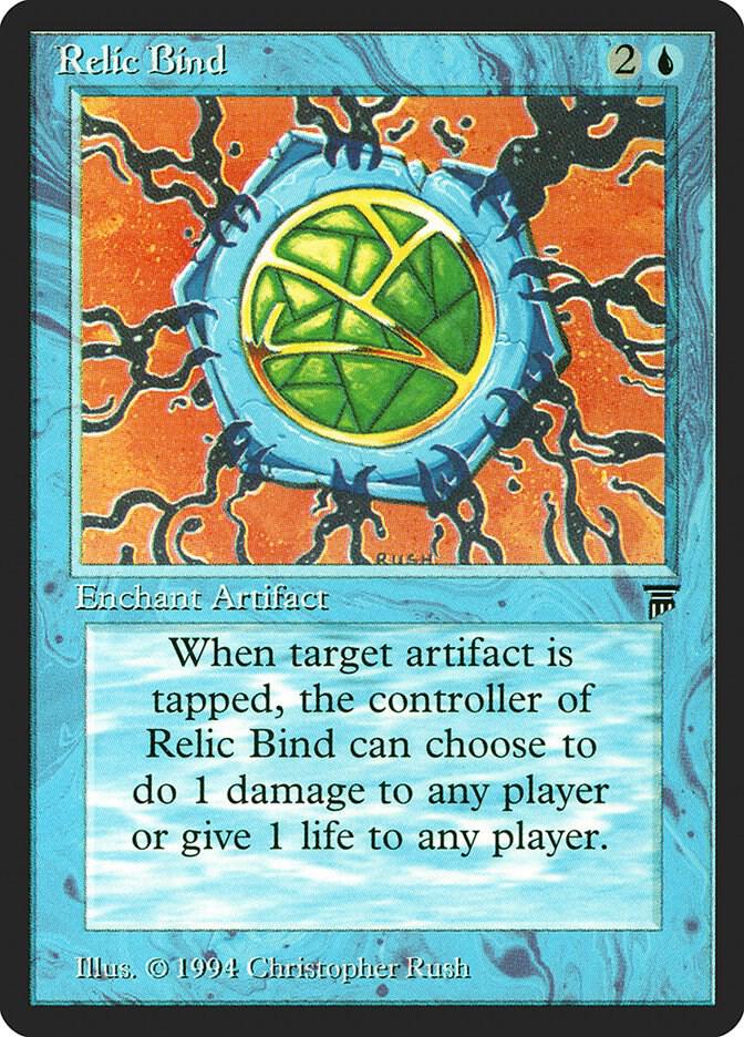 Relic Bind card from Legends