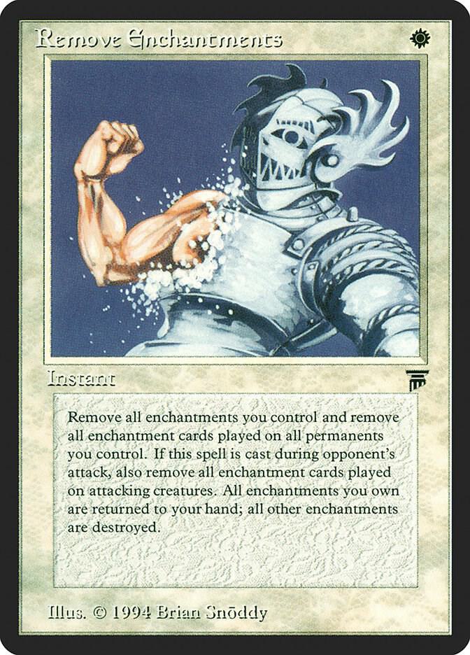 Remove Enchantments card from Legends