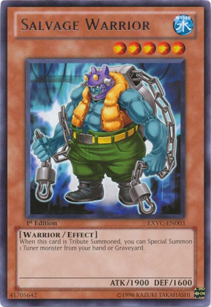 Salvage Warrior EXVC-EN003 card from Extreme Victory