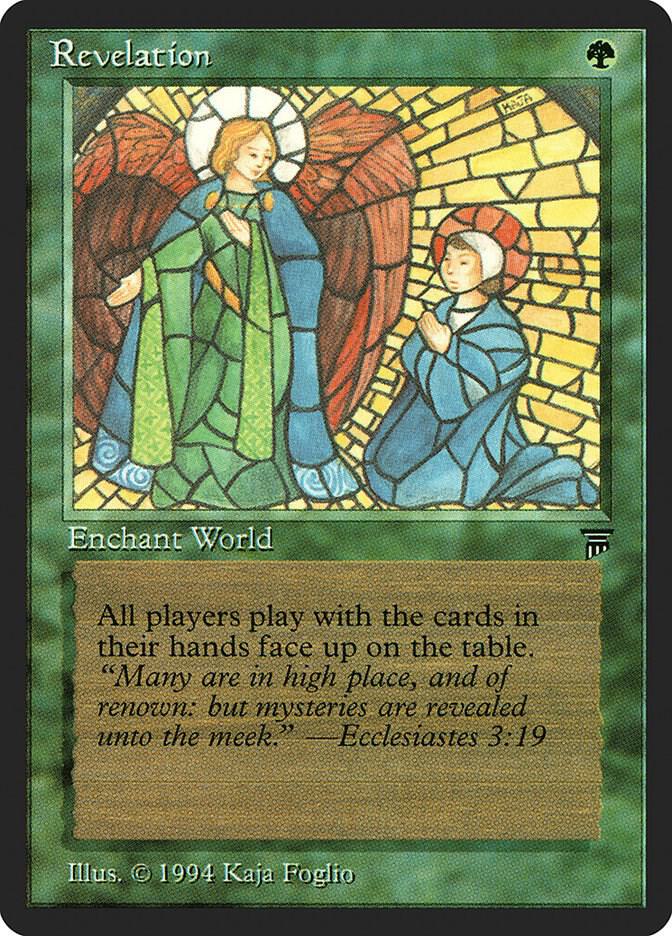 Revelation card from Legends