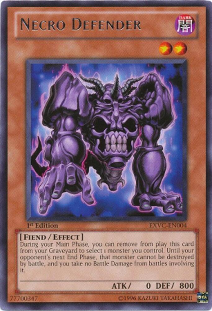 Necro Defender EXVC-EN004 card from Extreme Victory