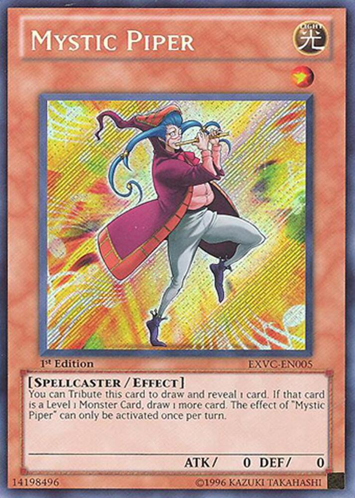 Mystic Piper EXVC-EN005 card from Extreme Victory