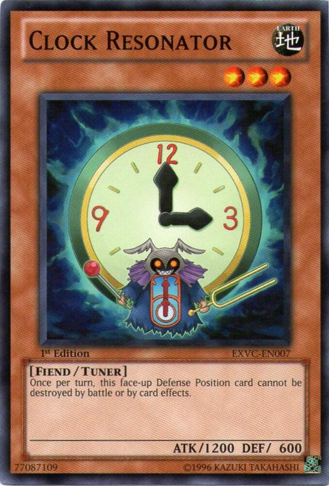 Clock Resonator EXVC-EN007 card from Extreme Victory