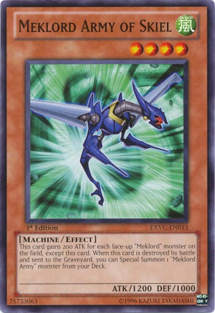 Meklord Army of Skiel EXVC-EN013 card from Extreme Victory