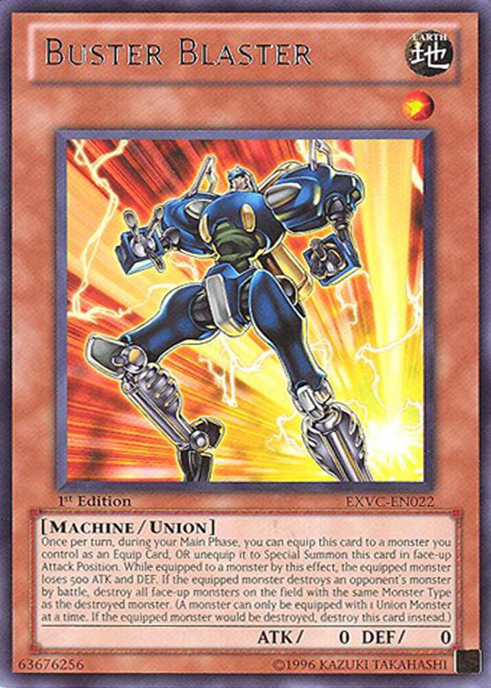 Buster Blaster EXVC-EN022 card from Extreme Victory