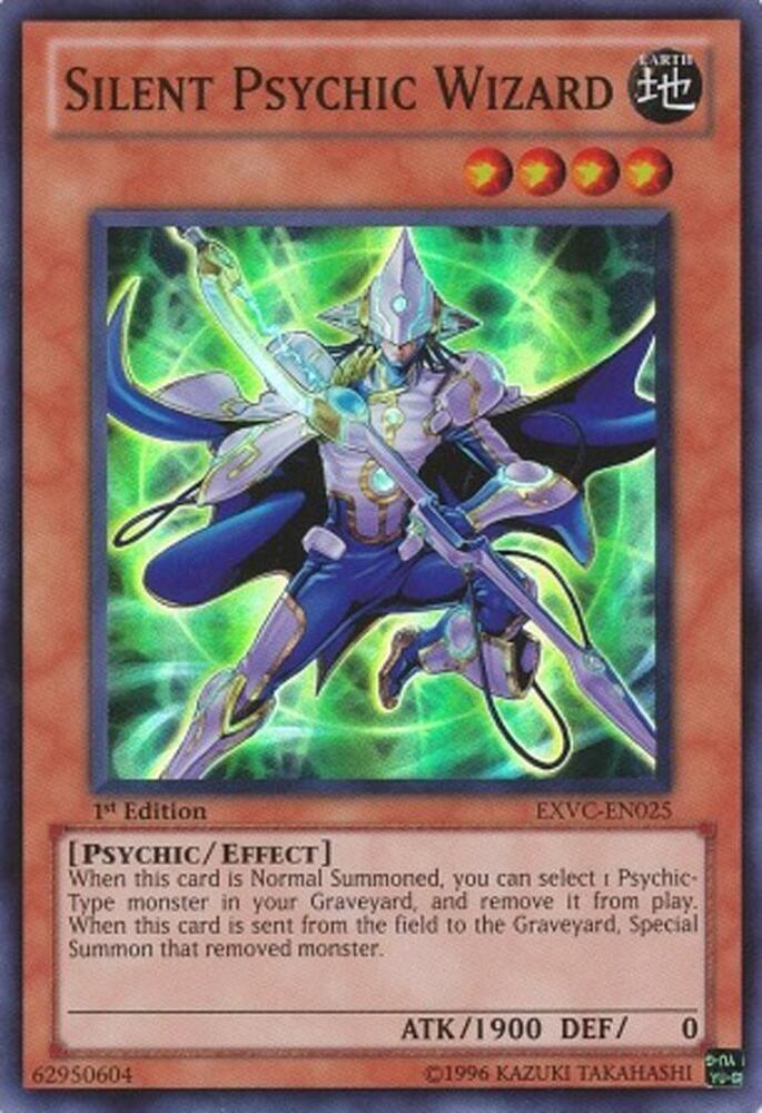 Silent Psychic Wizard EXVC-EN025 card from Extreme Victory