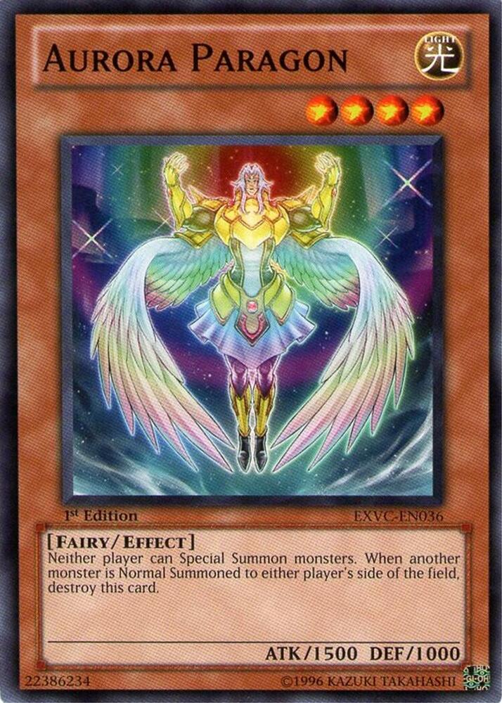 Aurora Paragon EXVC-EN036 card from Extreme Victory