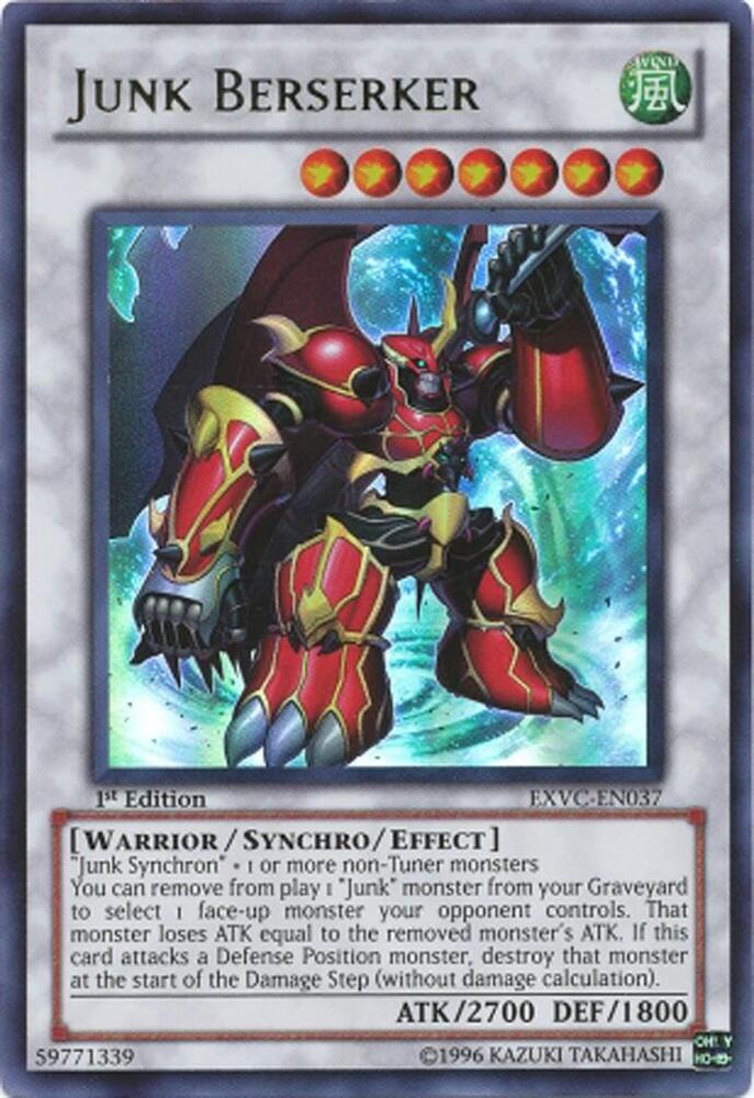 Junk Berserker EXVC-EN037 card from Extreme Victory