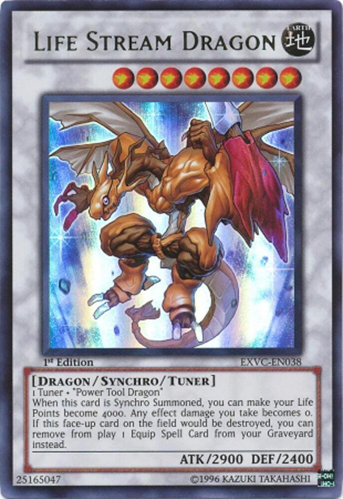 Life Stream Dragon EXVC-EN038 card from Extreme Victory