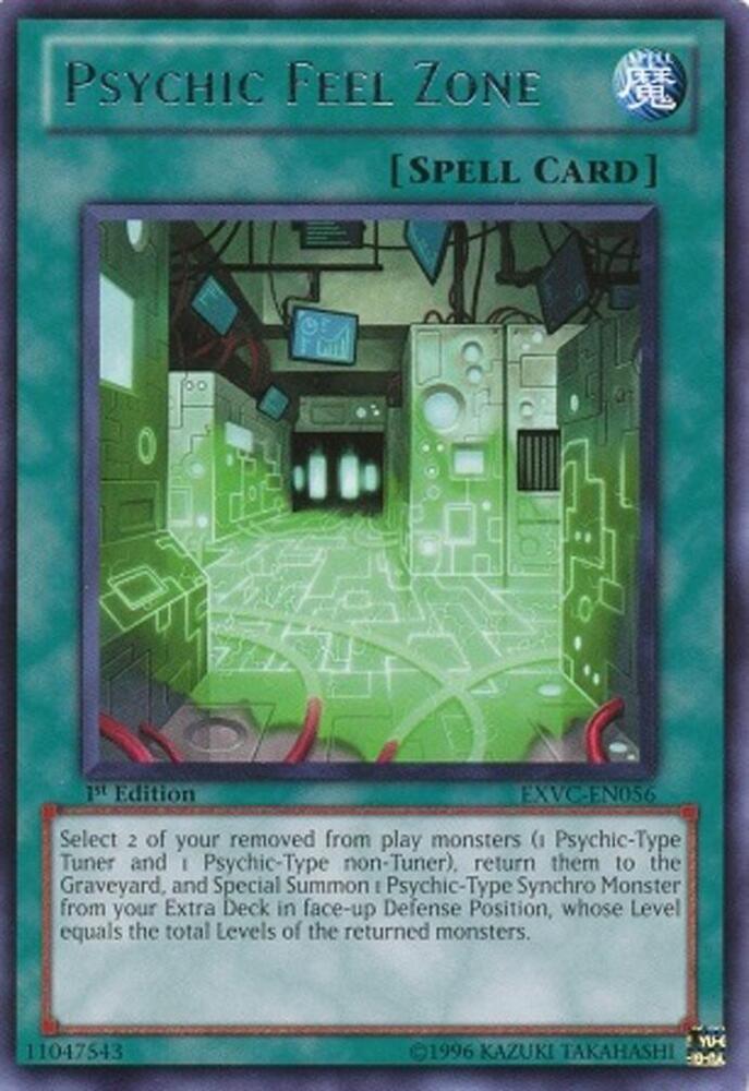Psychic Feel Zone EXVC-EN056 card from Extreme Victory