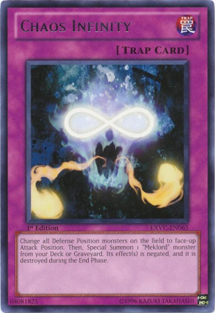 Chaos Infinity EXVC-EN065 card from Extreme Victory
