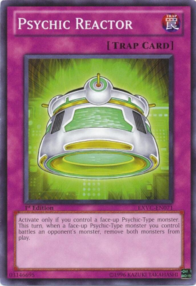 Psychic Reactor EXVC-EN071 card from Extreme Victory