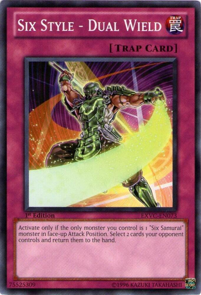 Six Style - Dual Wield EXVC-EN073 card from Extreme Victory