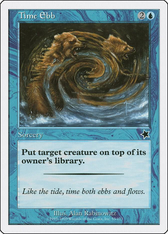 Time Ebb 55 card from Starter 1999