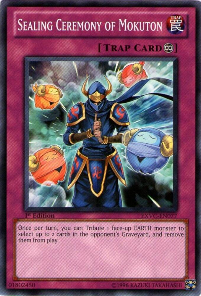 Sealing Ceremony of Mokuton EXVC-EN077 card from Extreme Victory