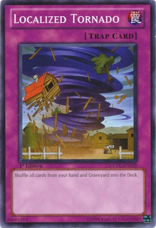 Localized Tornado EXVC-EN079 card from Extreme Victory