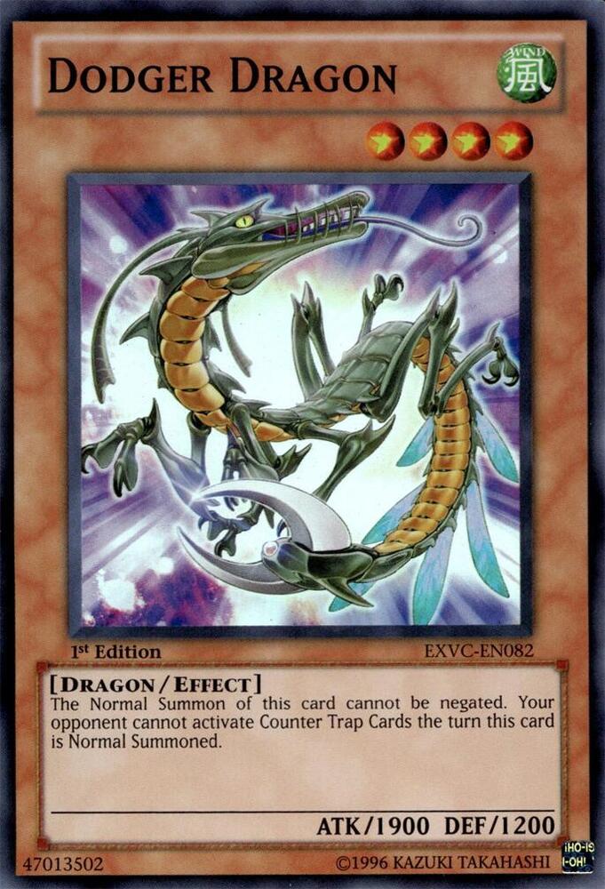 Dodger Dragon EXVC-EN082 card from Extreme Victory
