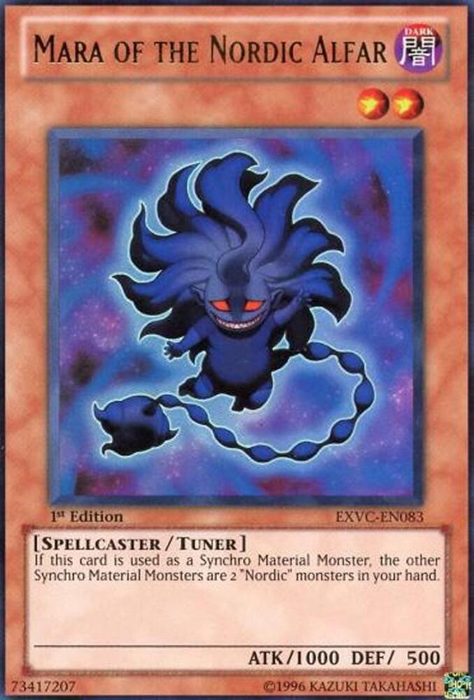Mara of the Nordic Alfar EXVC-EN083 card from Extreme Victory