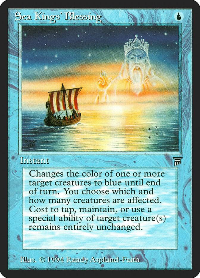 Sea Kings' Blessing card from Legends