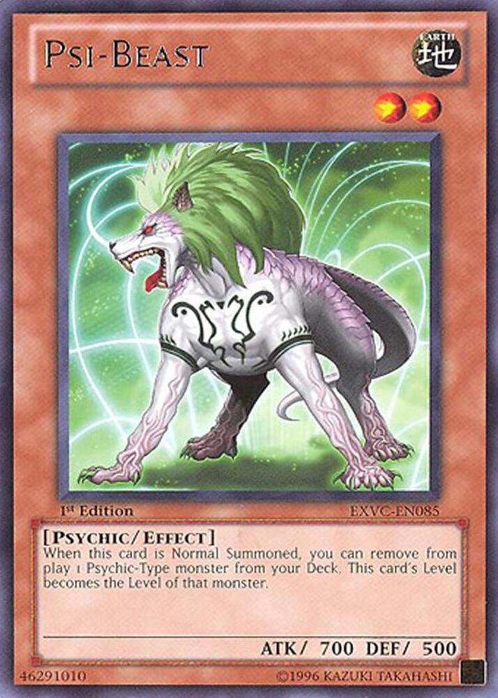 Psi-Beast EXVC-EN085 card from Extreme Victory