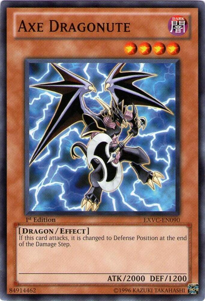 Axe Dragonute EXVC-EN090 card from Extreme Victory