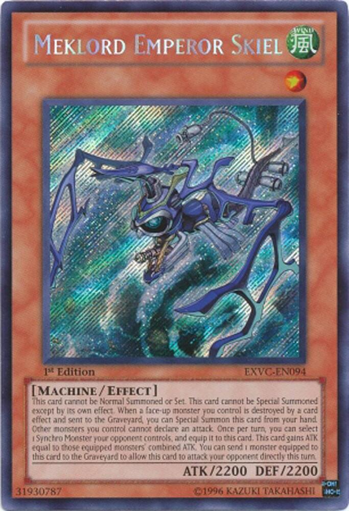 Meklord Emperor Skiel EXVC-EN094 card from Extreme Victory