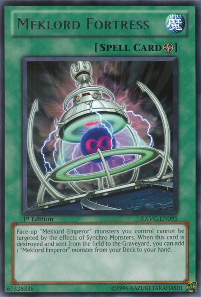 Meklord Fortress EXVC-EN095 card from Extreme Victory