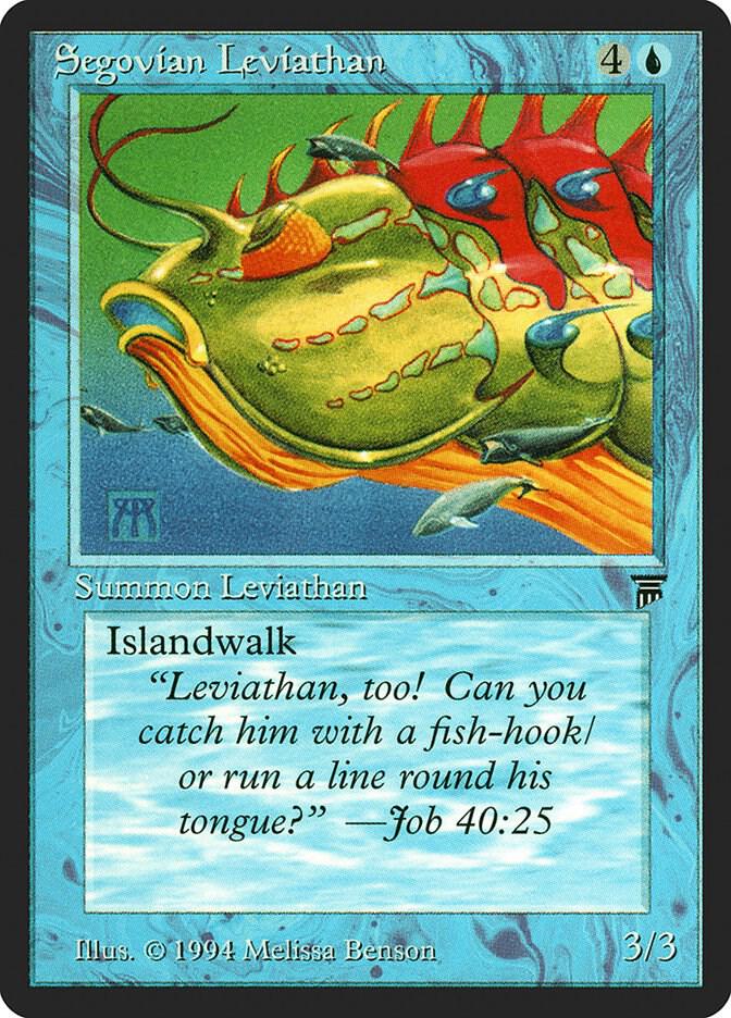Segovian Leviathan card from Legends