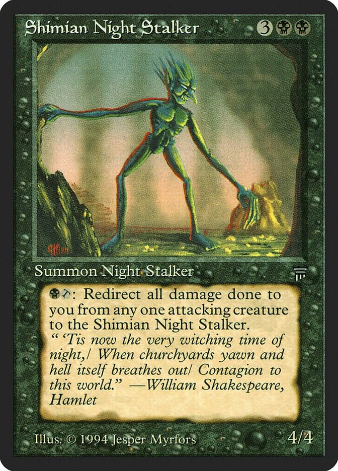 Shimian Night Stalker card from Legends