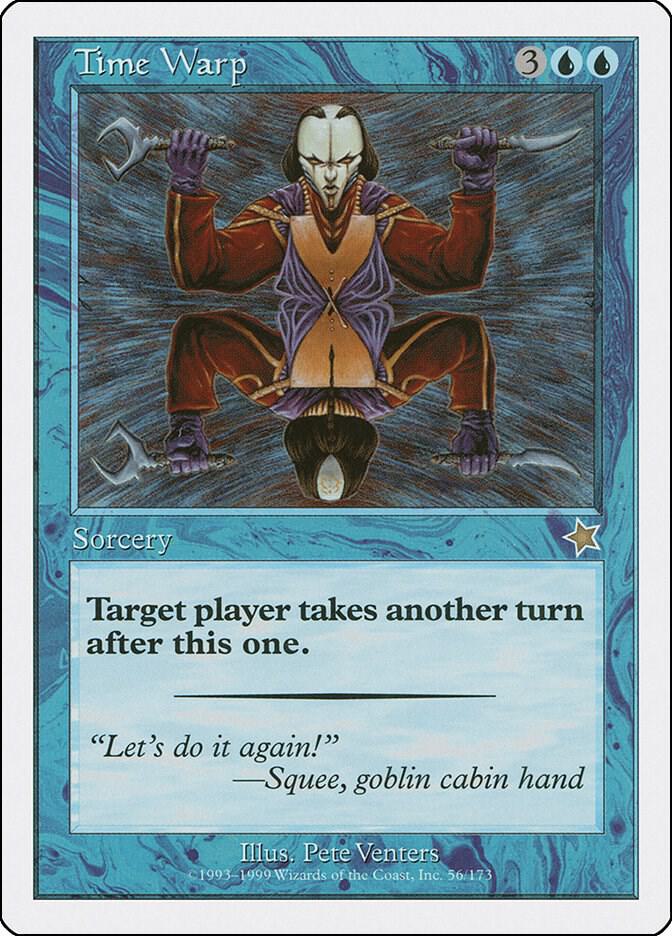 Time Warp 56 card from Starter 1999