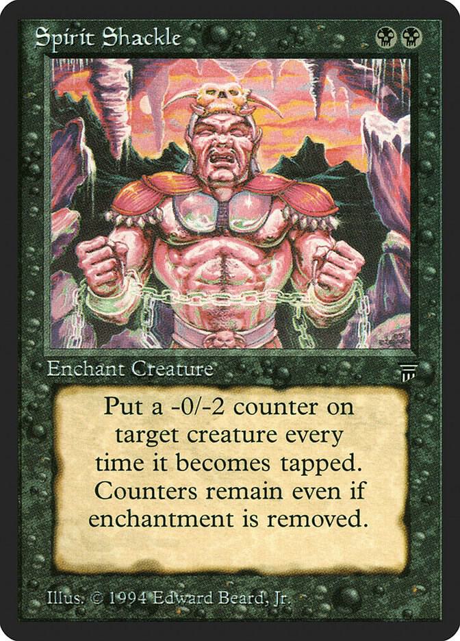 Spirit Shackle card from Legends
