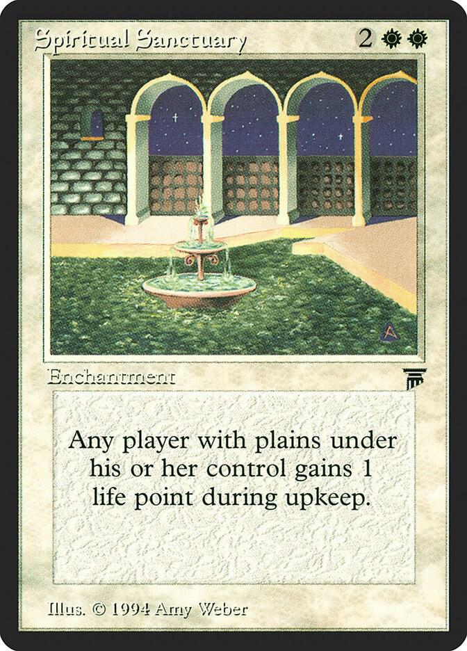 Spiritual Sanctuary card from Legends