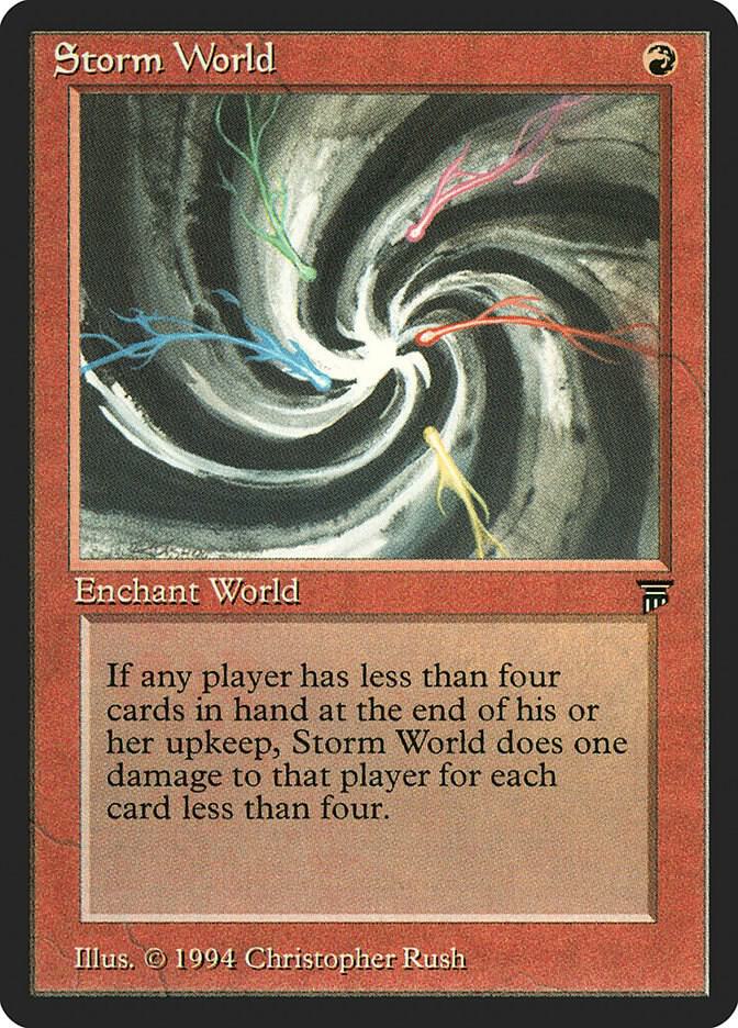 Storm World card from Legends