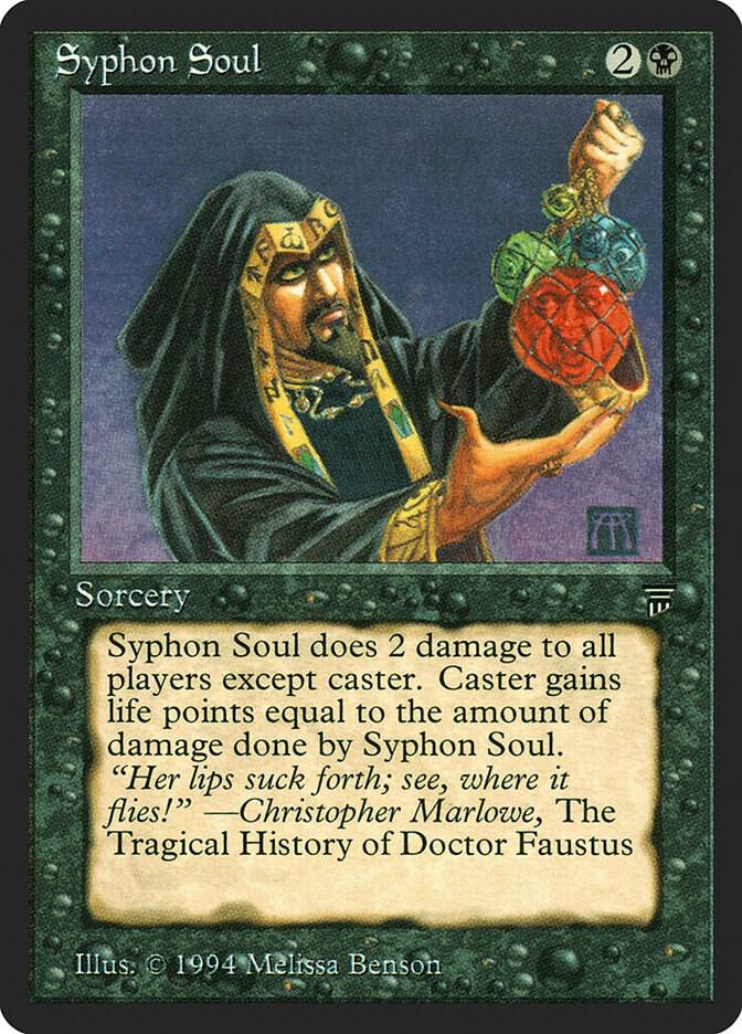 Syphon Soul card from Legends