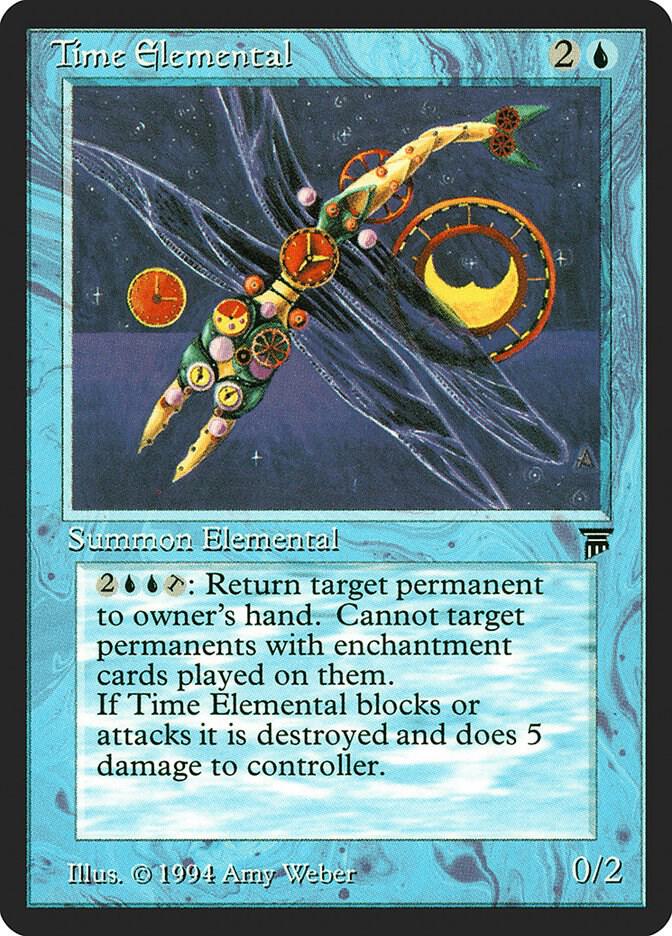 Time Elemental card from Legends