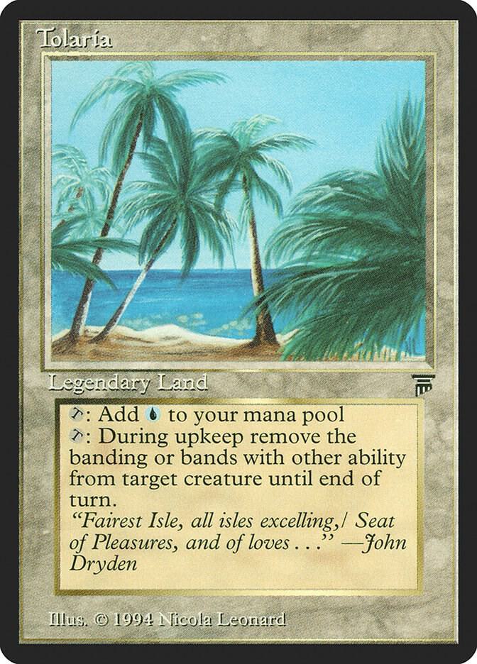 Tolaria card from Legends