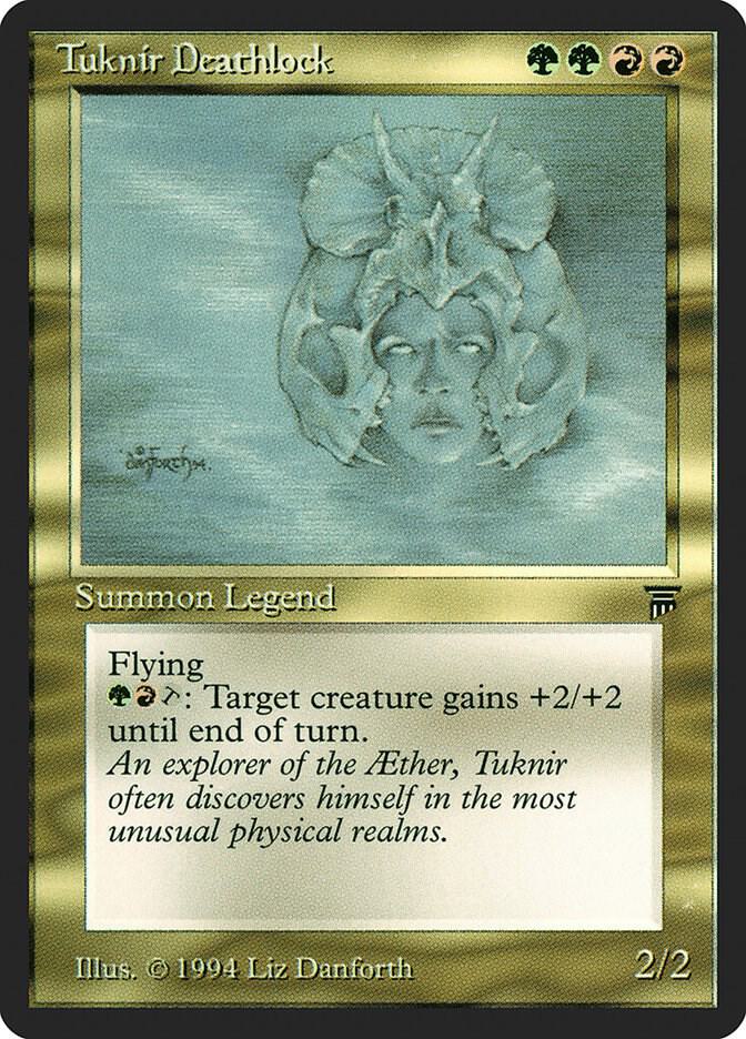 Tuknir Deathlock card from Legends