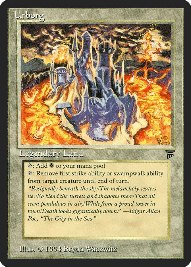 Urborg card from Legends