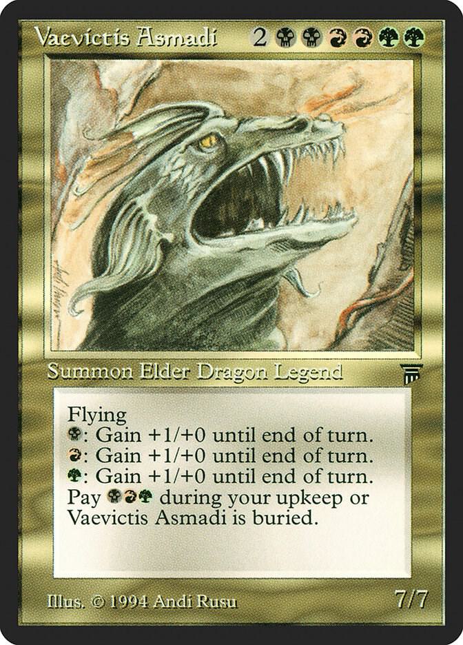 Vaevictis Asmadi card from Legends