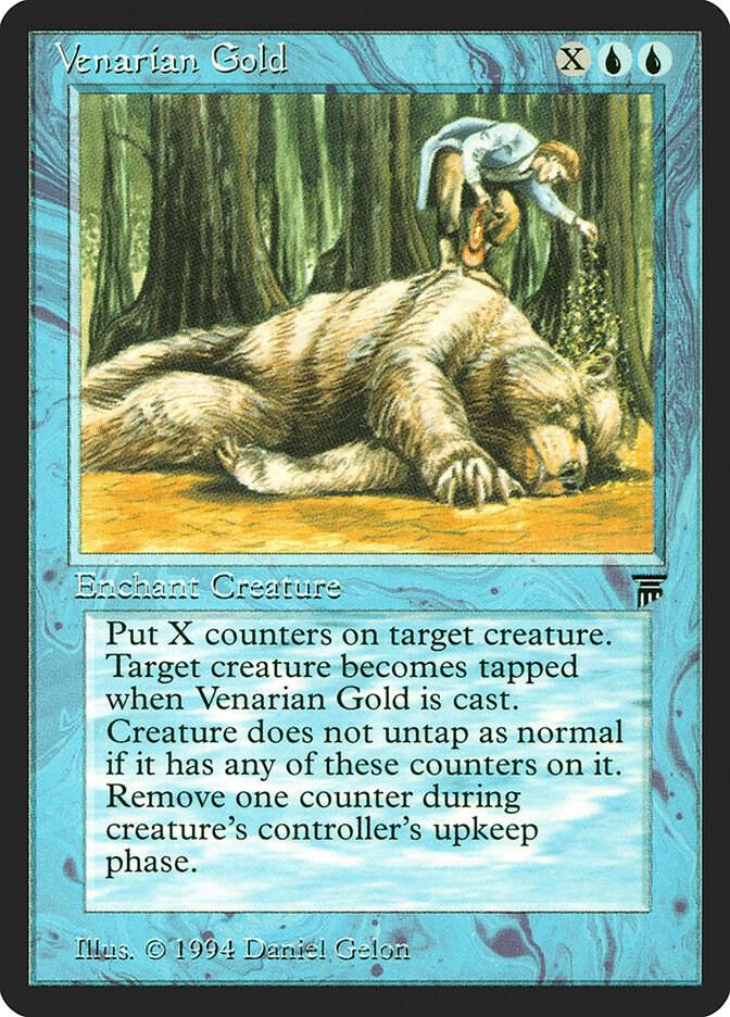 Venarian Gold card from Legends
