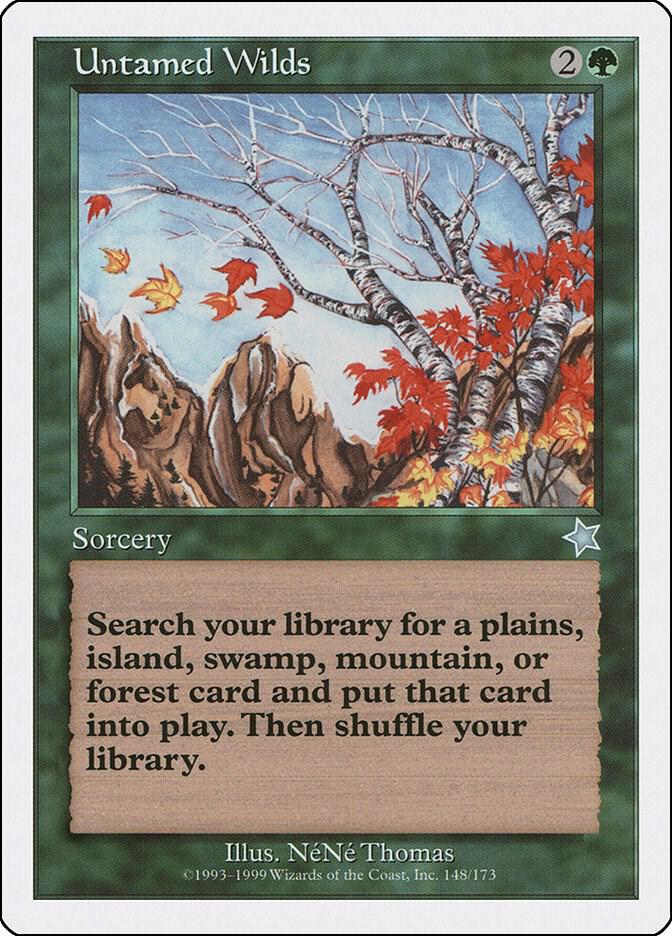 Untamed Wilds 148 card from Starter 1999