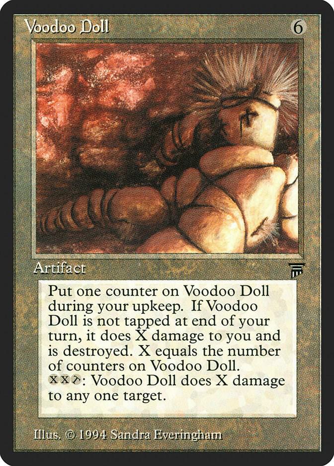 Voodoo Doll card from Legends