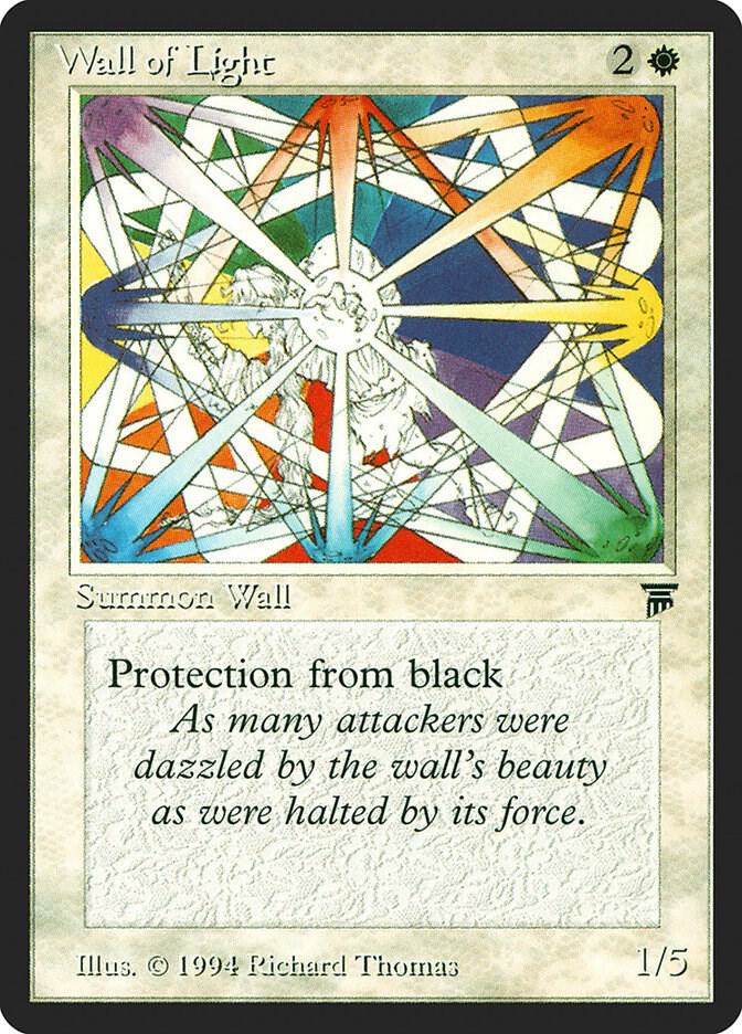 Wall of Light card from Legends