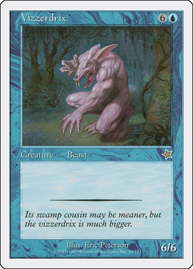 Vizzerdrix 59 card from Starter 1999