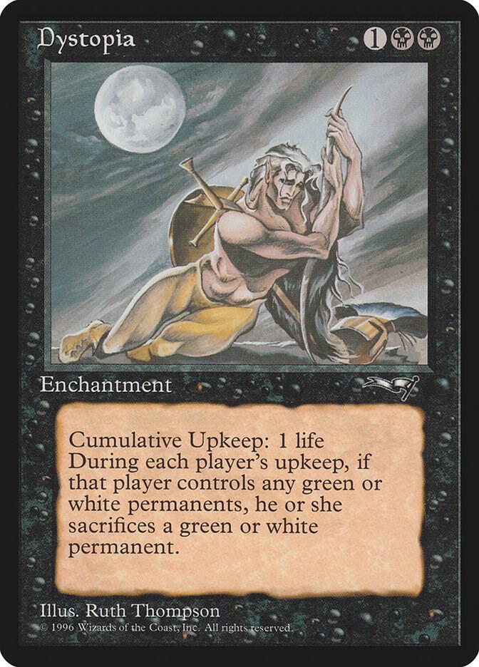 Dystopia 6 card from Alliances