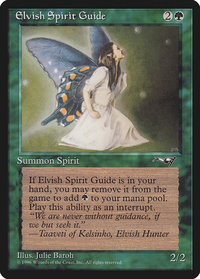 Elvish Spirit Guide 69 card from Alliances